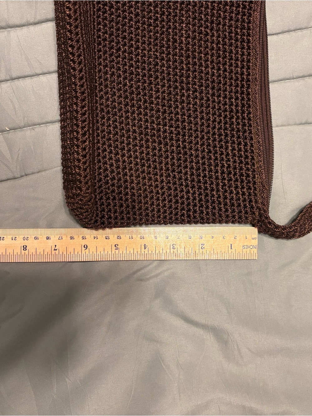 Th Sak Brown Crochet Crossbody Bag - Picture 5 of 5